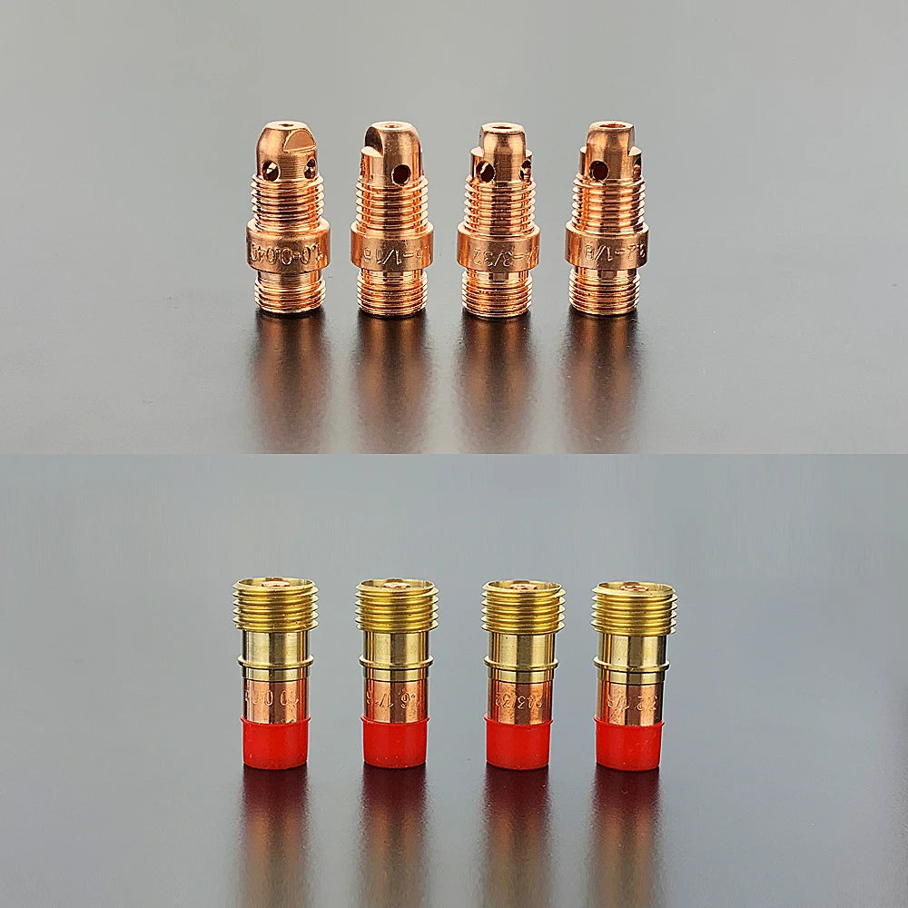 WIG-Schweiß-Stubby-Kit – Glasbecher Nr. # 10 und Argondüsen-Set