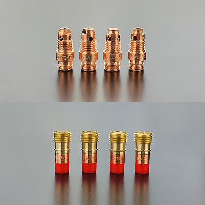 WIG-Schweiß-Stubby-Kit – Glasbecher Nr. # 10 und Argondüsen-Set