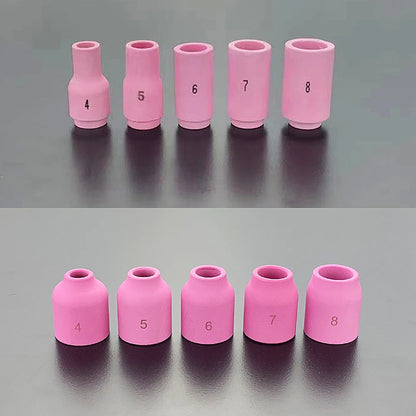 WIG-Schweiß-Stubby-Kit – Glasbecher Nr. # 10 und Argondüsen-Set