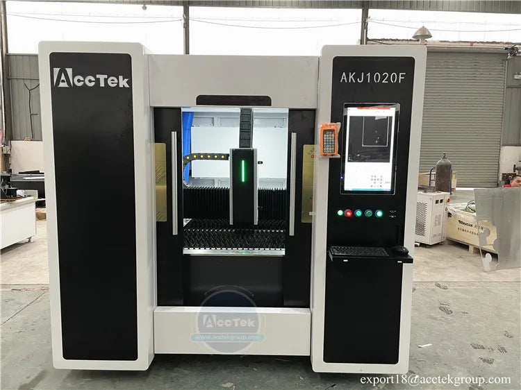 3000W Faserlaser CNC-Schneidemaschine, Vollständig Geschlossen