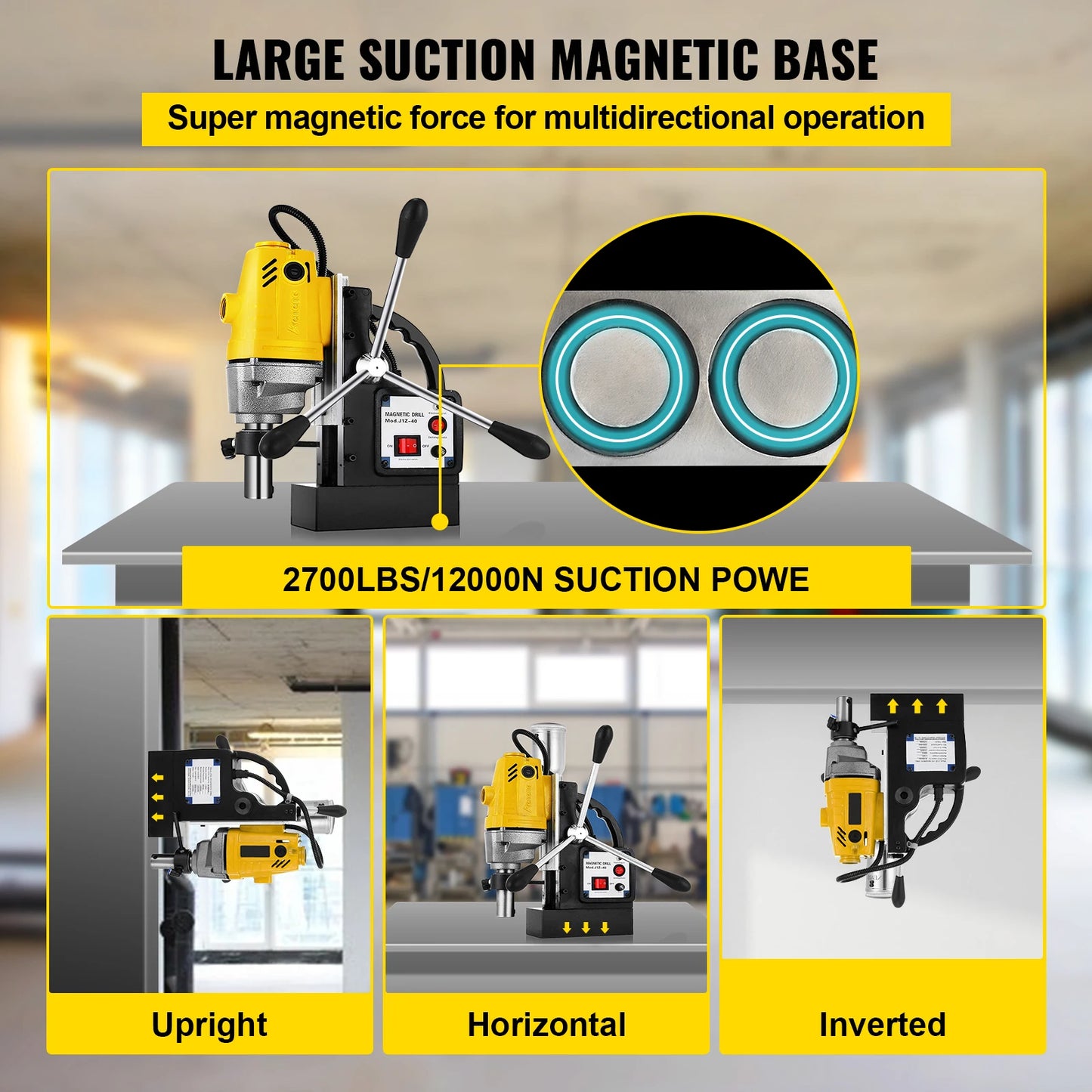 VEVOR Magnet-Bohrmaschine