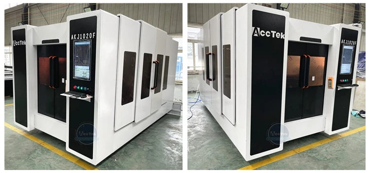 3000W Faserlaser CNC-Schneidemaschine, Vollständig Geschlossen