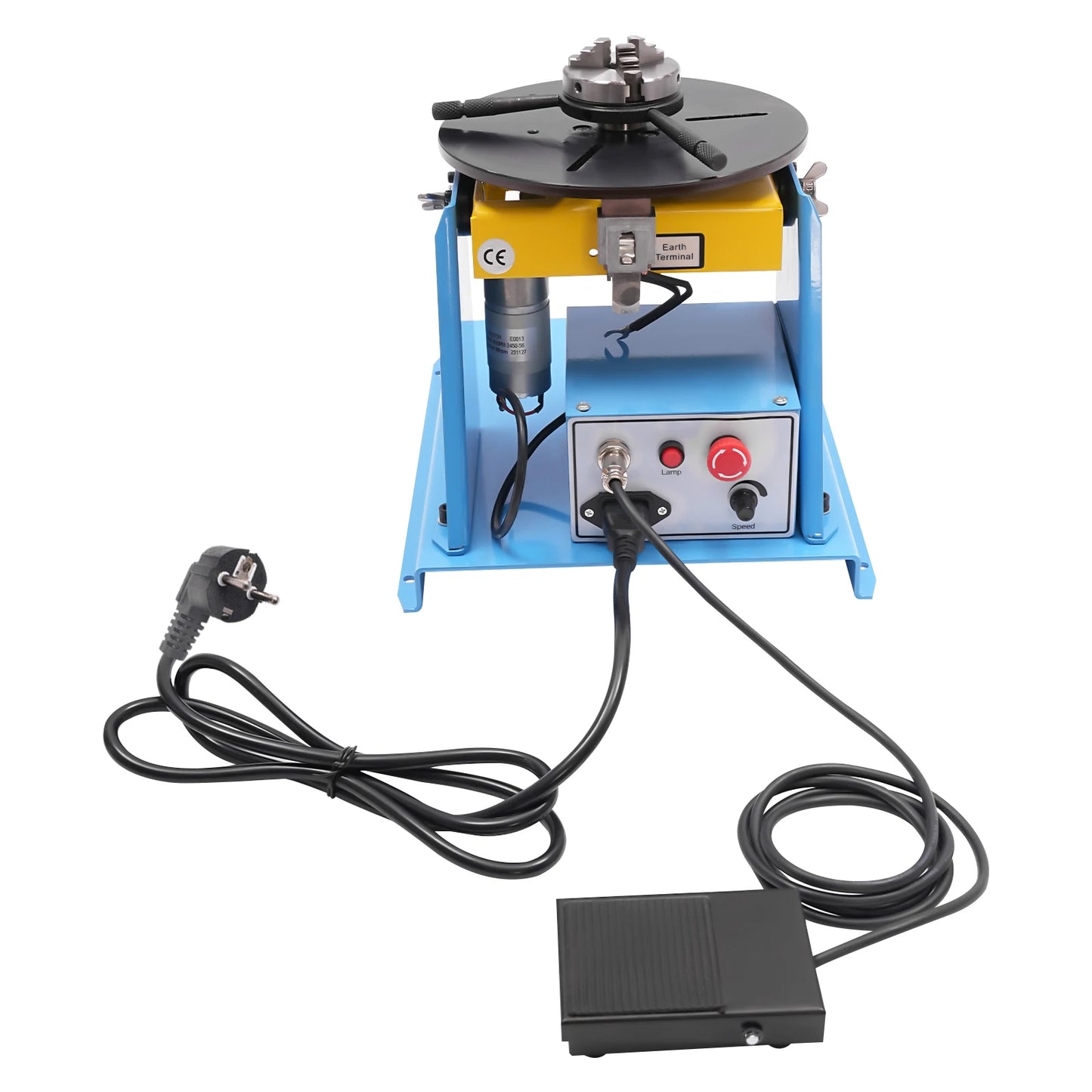 220-V-Drehschweißpositionierer 10 kg mit Fußpedal