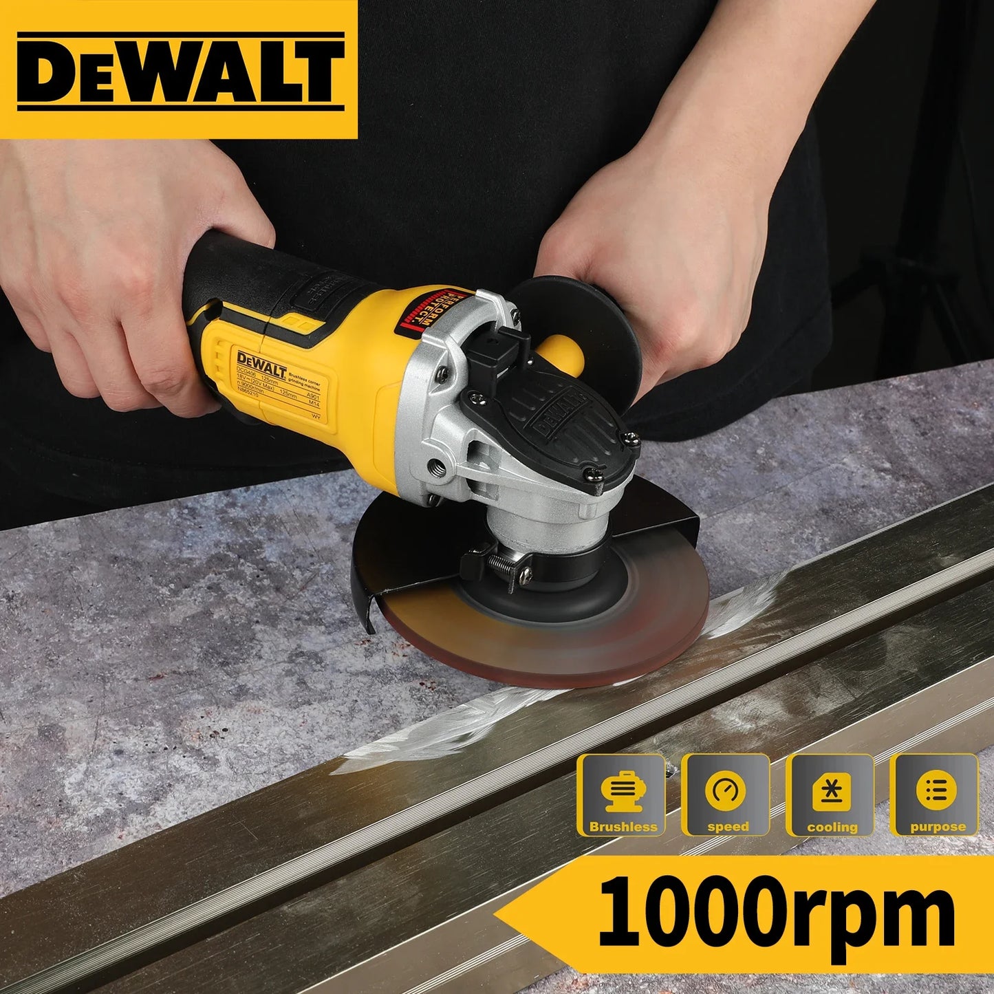 DEWALT DCG406 – PowerFlex 20V Max Akku-Winkelschleifer