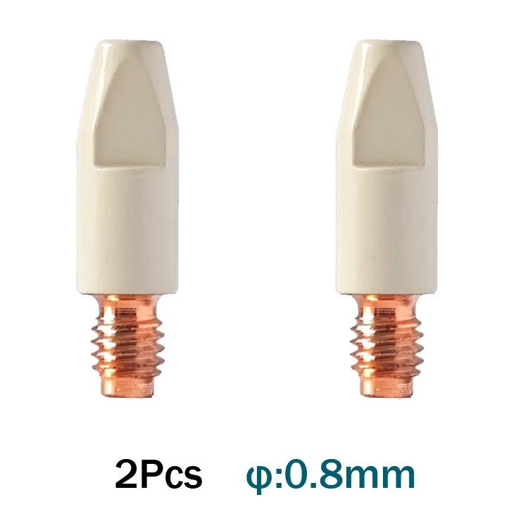 MIG-Brenner-Verbrauchsmaterial-Kit – Beschichtete Kontaktspitzen und Gasdüsen für 25AK