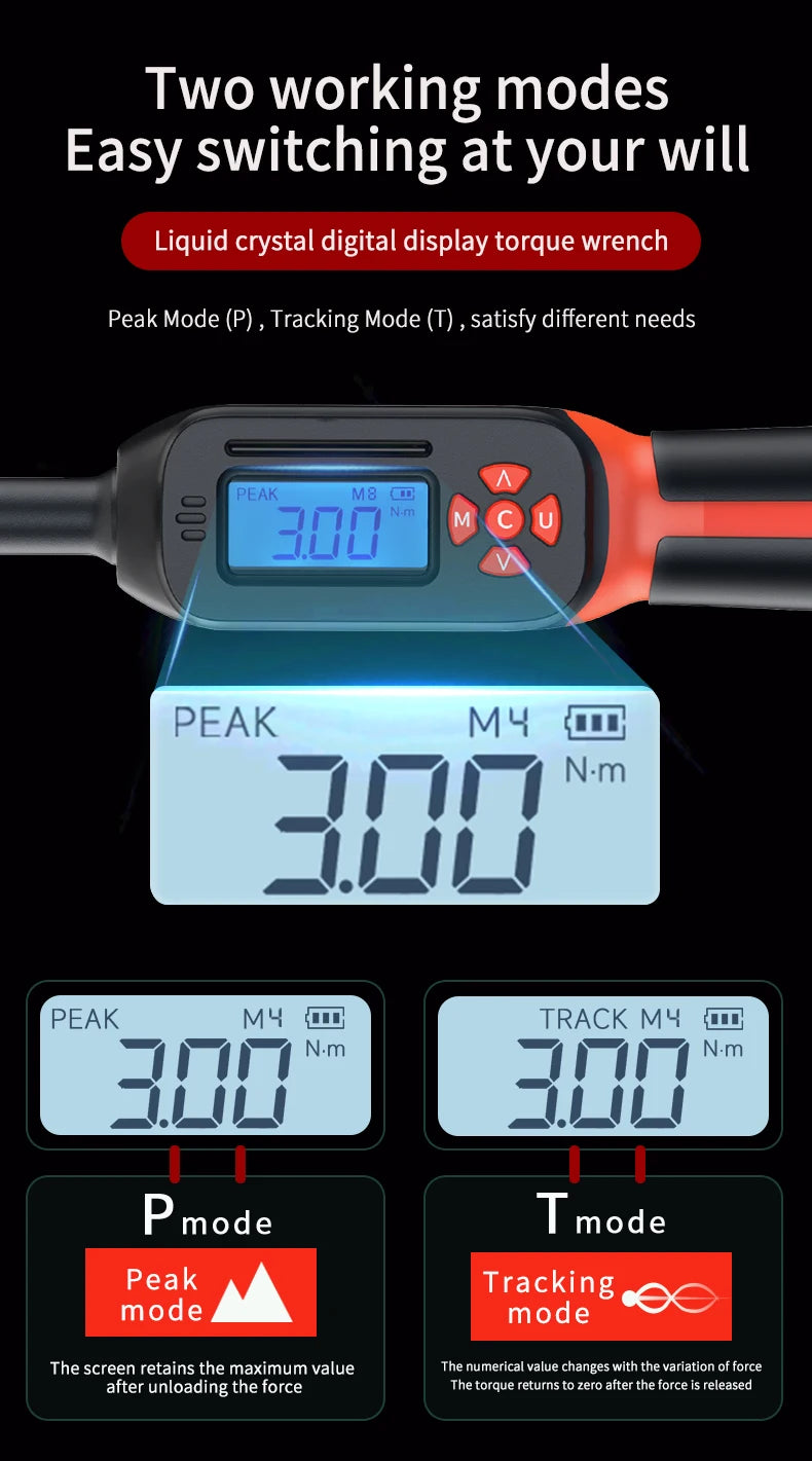 🔧 MOVECRAB TorquePro Digitaler Schraubenschlüssel