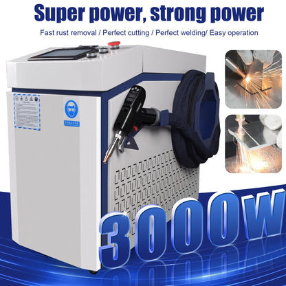 4-in-1 3000W Tragbarer Faserlaser-Schweißer