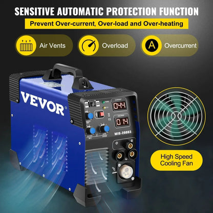 SIIHAO 270A 3-in-1 MIG/MMA/TIG Welder Dual Voltage