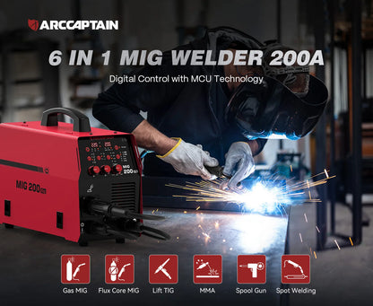 ARCCAPTAIN 6-in-1 Schweißmaschine