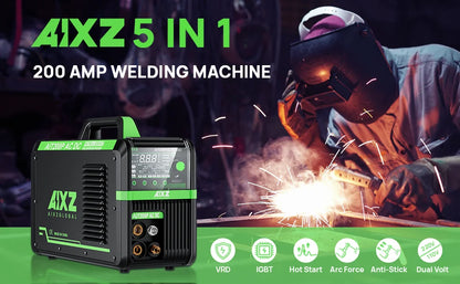 AIXZ 200A AC/DC 5-in-1 Schweißgerät – Aluminium, TIG & MMA