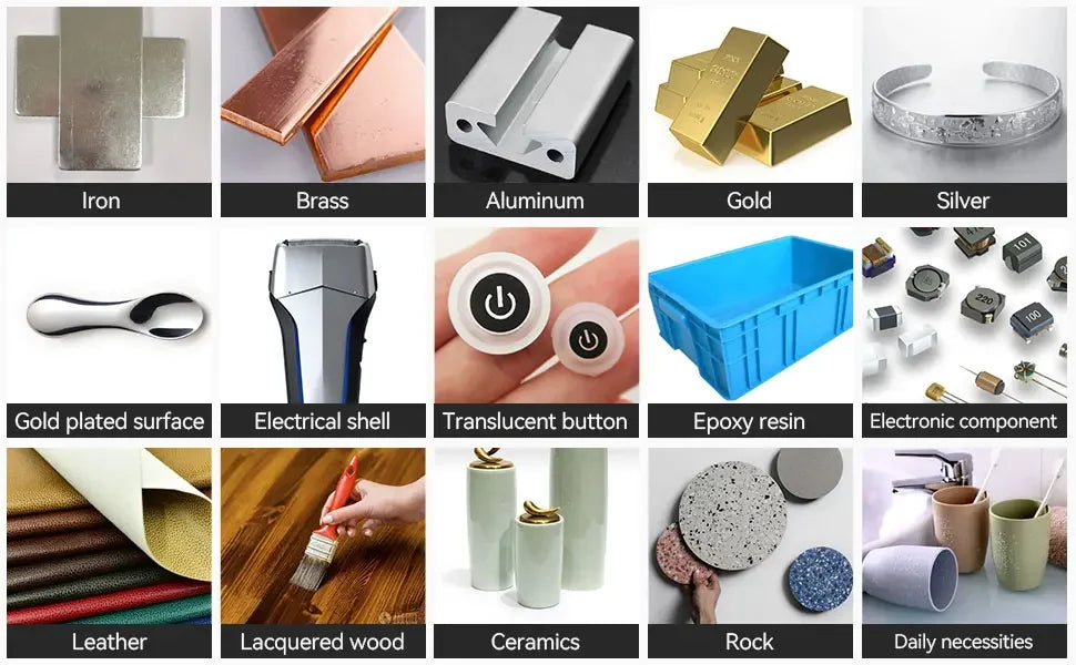 M4 Fiber Laser Engraver 70x70mm High-Speed Desktop