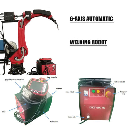 6-Achsen Schweißroboter für Rohre & Pipelines