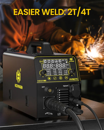 HZXVOGEN HVM270 6-in-1 Multi-Prozess Schweiß- und Schneidmaschine