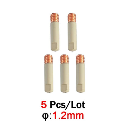 15AK Schweißzusatzmaterial-Set – Anti-Spritzer-Spitzen und Schutzdüsen