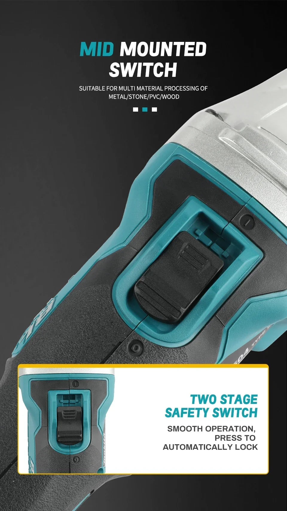 ⚙️ Makita DGA504 – PowerEdge 18V bürstenloser Winkelschleifer