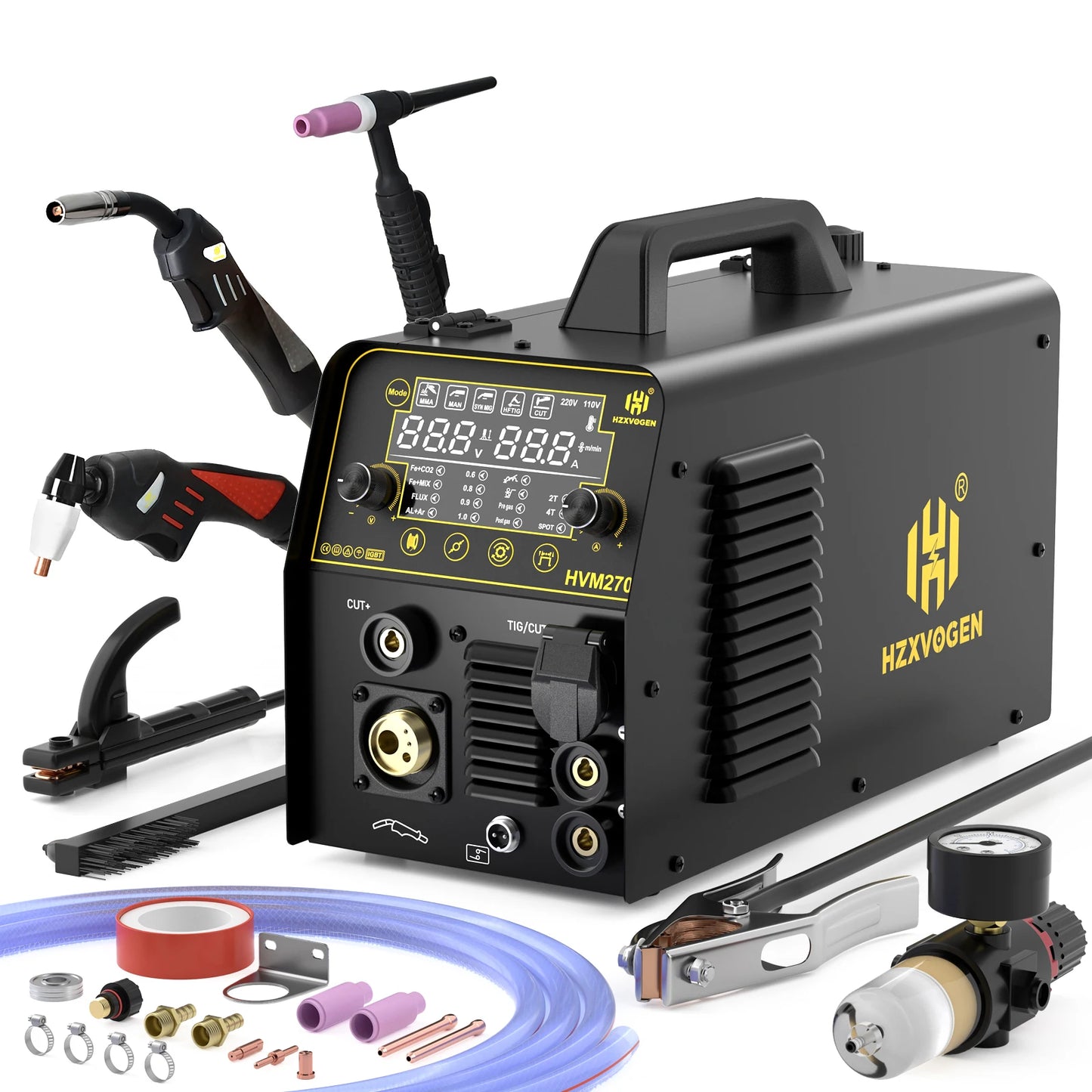 HZXVOGEN HVM270 6-in-1 Multi-Prozess Schweiß- und Schneidmaschine