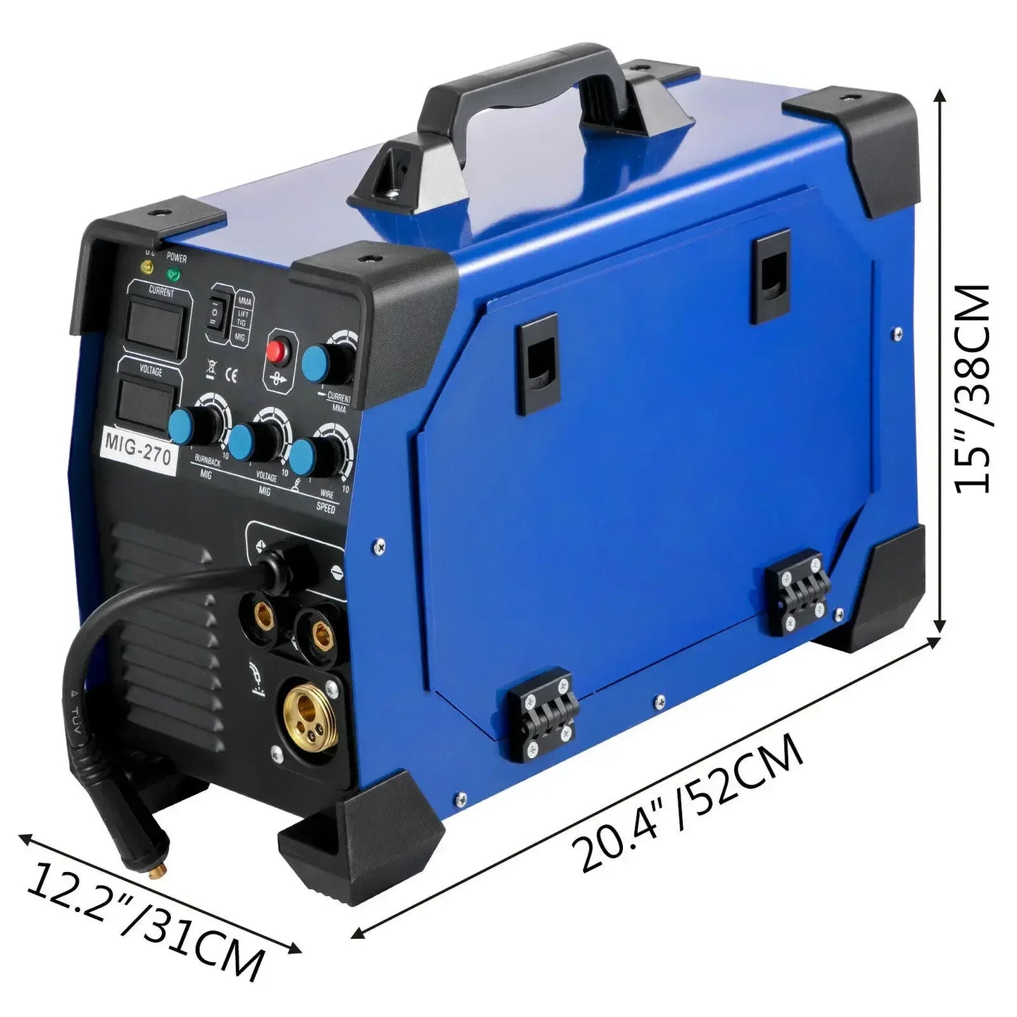 VEVOR 3-in-1 MIG/MMA/TIG Inverter Schweißmaschine