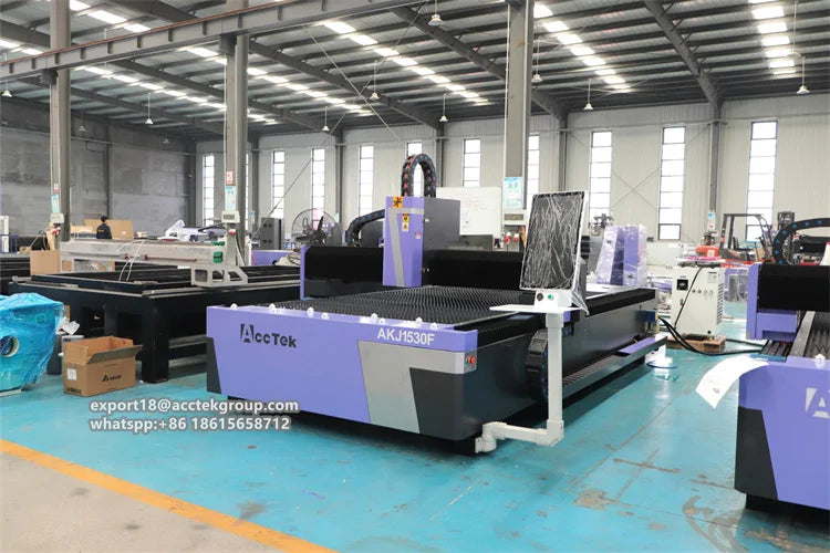 ACCTEK CNC Faserlaser-Schneidemaschine 1500W–6KW
