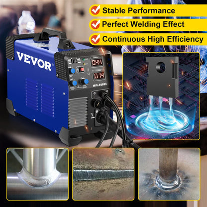 SIIHAO 270A 3-in-1 MIG/MMA/TIG Welder Dual Voltage