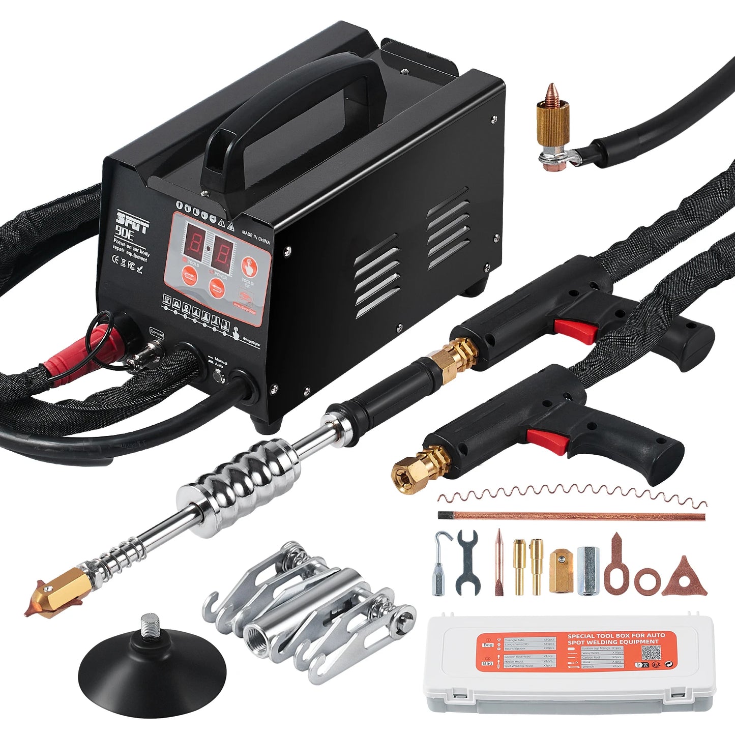 SucceBuy 3KW Spot Welder – Autokarosserie mit 2 Pistole
