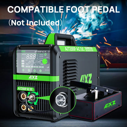 AIXZ 200A AC/DC 5-in-1 Schweißgerät – Aluminium, TIG & MMA