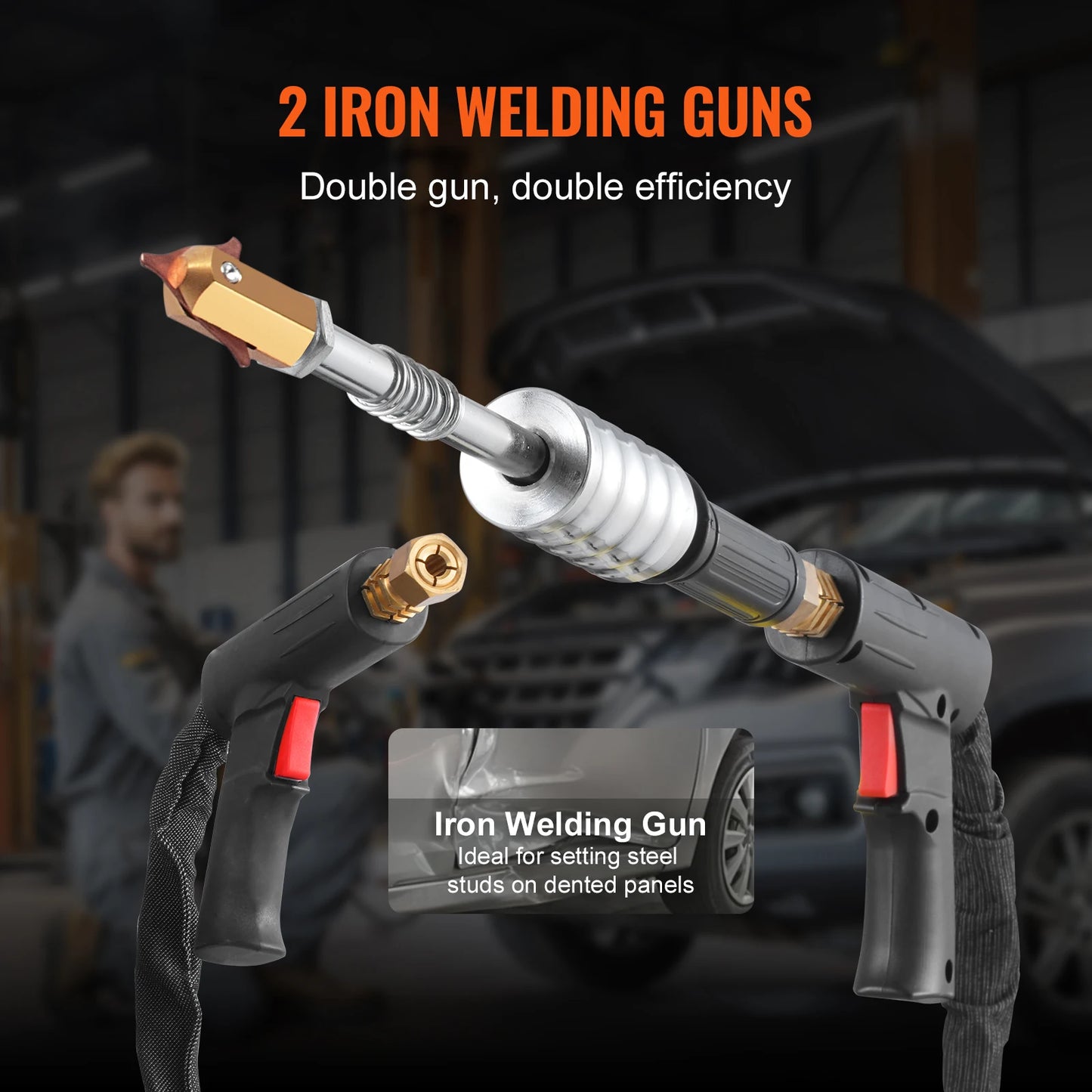 SucceBuy 3KW Spot Welder – Autokarosserie mit 2 Pistole