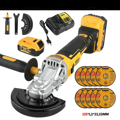 DEWALT FlatPro 18 V 125 mm bürstenloser Winkelschleifer