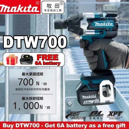 🔩 Makita DTW700 – PowerMax 18V bürstenloser Schlagschrauber