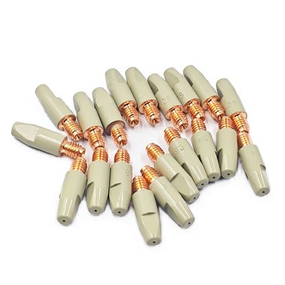 MIG-Brenner-Verbrauchsmaterial-Kit – Beschichtete Kontaktspitzen und Gasdüsen für 25AK