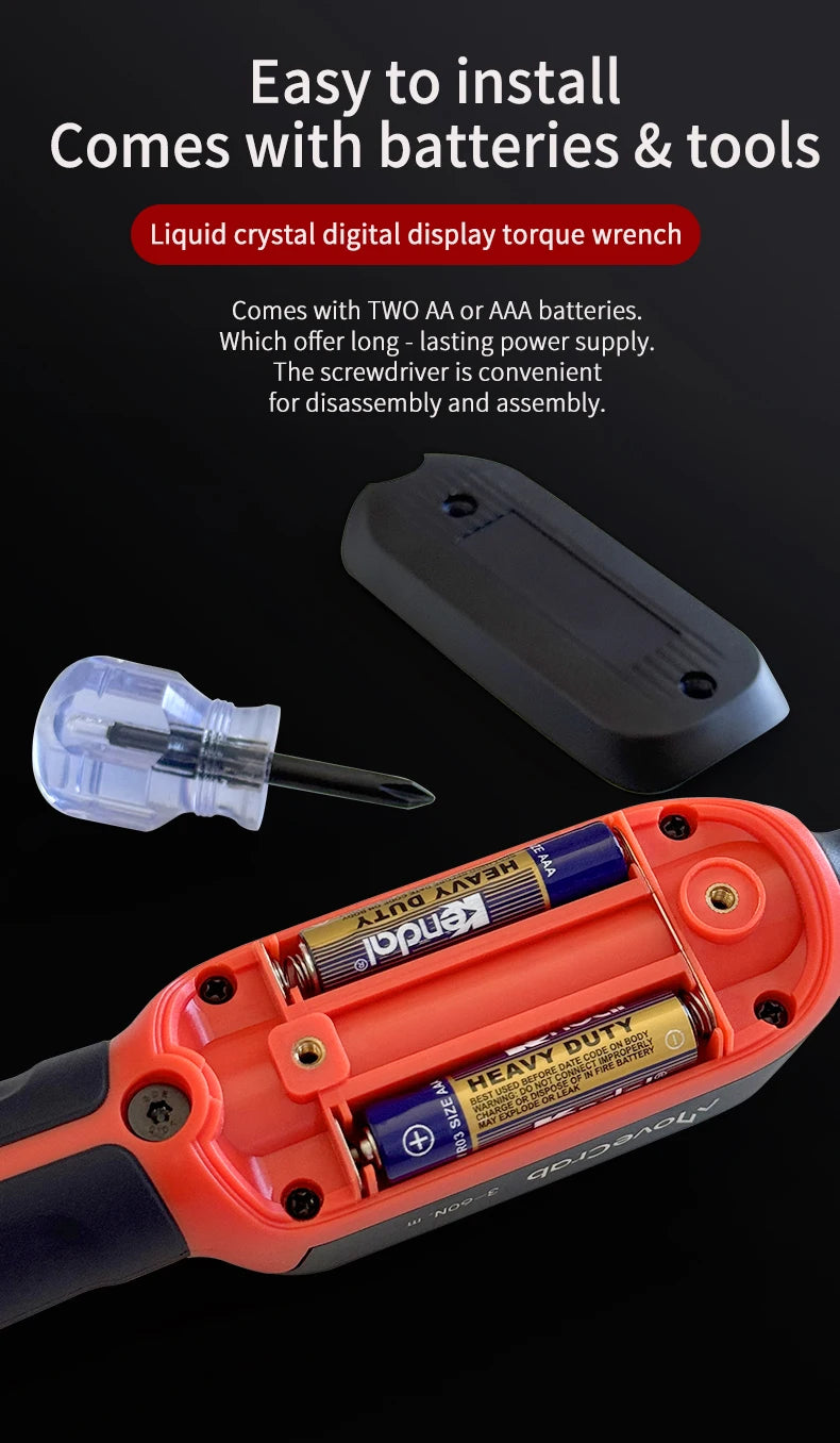 🔧 MOVECRAB TorquePro Digitaler Schraubenschlüssel