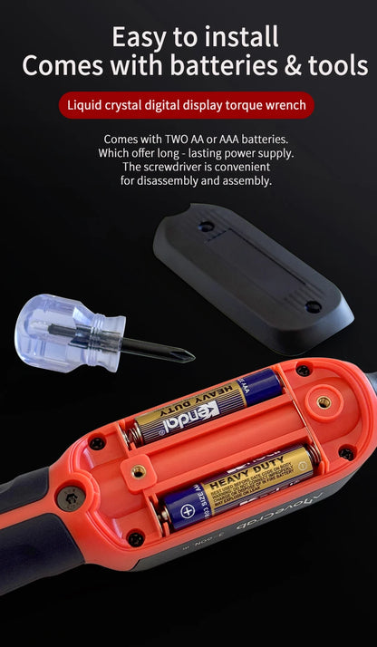 🔧 MOVECRAB TorquePro Digitaler Schraubenschlüssel