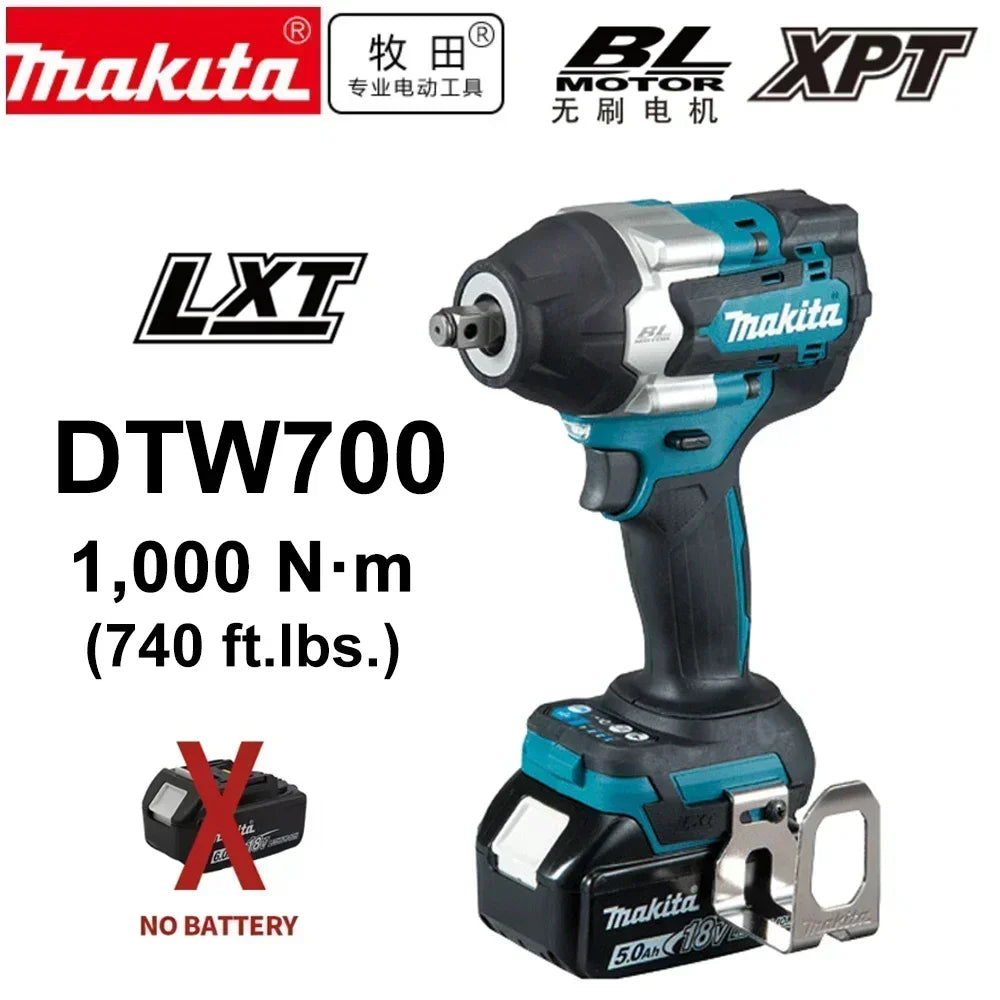 🔩 Makita DTW700 – PowerMax 18V bürstenloser Schlagschrauber