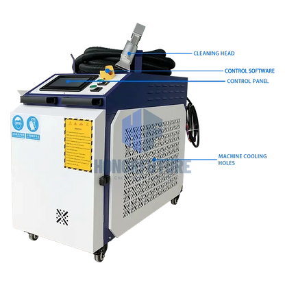 Handgeführte Faserlaser-Schweißmaschine 1500W / 2000W / 3000W