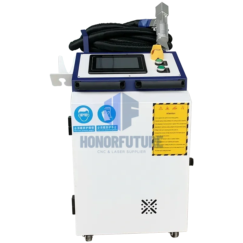 Handgeführte Faserlaser-Schweißmaschine 1500W / 2000W / 3000W