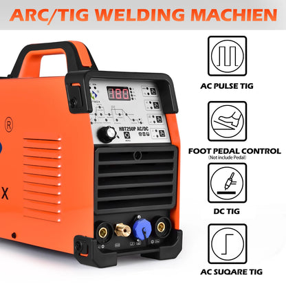 HITBOX HBT250P AC/DC Aluminium TIG Schweißgerät