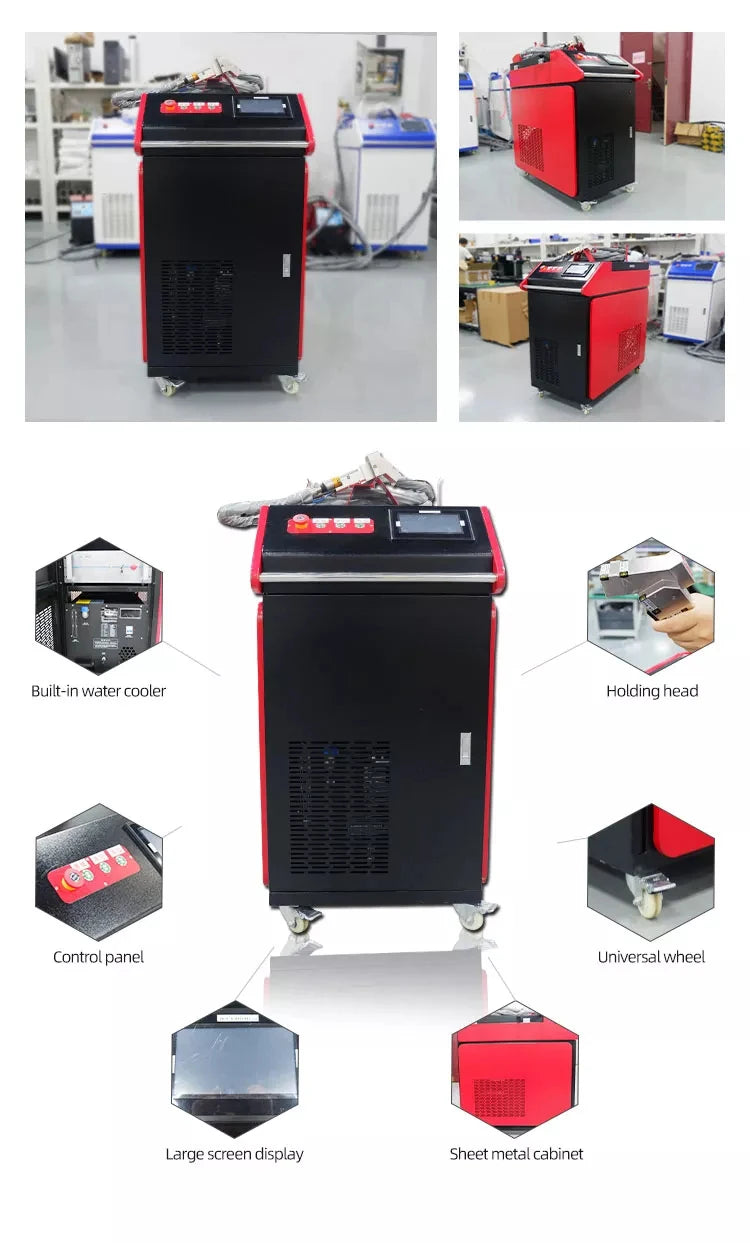 Faserlaser-Reinigungsmaschine – 1000W / 1500W / 2000W / 3000W