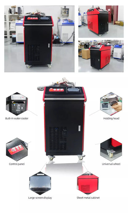 Faserlaser-Reinigungsmaschine – 1000W / 1500W / 2000W / 3000W