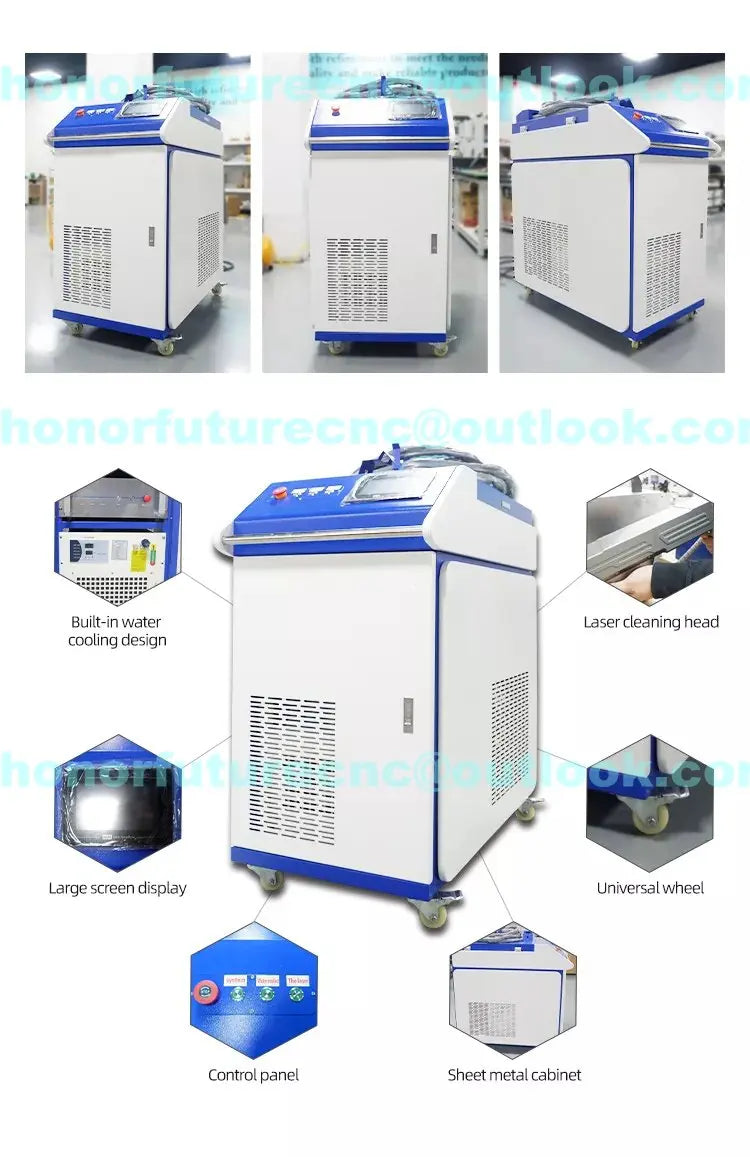 Faserlaser-Reinigungsmaschine – 1000W / 1500W / 2000W / 3000W