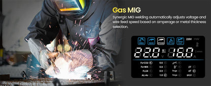 HZXVOGEN HVM270 6-in-1 Multi-Prozess Schweiß- und Schneidmaschine