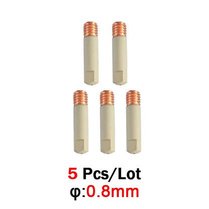 15AK Schweißzusatzmaterial-Set – Anti-Spritzer-Spitzen und Schutzdüsen