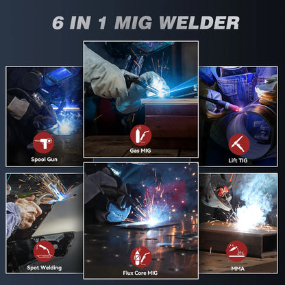 ARCCAPTAIN 6-in-1 Schweißmaschine