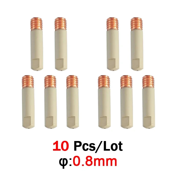 15AK Schweißzusatzmaterial-Set – Anti-Spritzer-Spitzen und Schutzdüsen