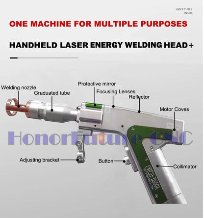 5-in-1 Handgeführte Laser-Schweißmaschine 1500–3000W