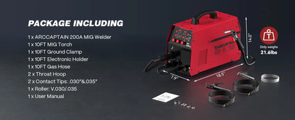 ARCCAPTAIN 6-in-1 Schweißmaschine