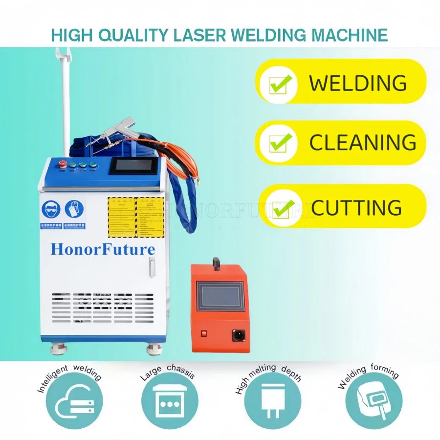 4-in-1 Fiber-Laser-Schweiß- & Reinigungsmaschine 1500–3000W