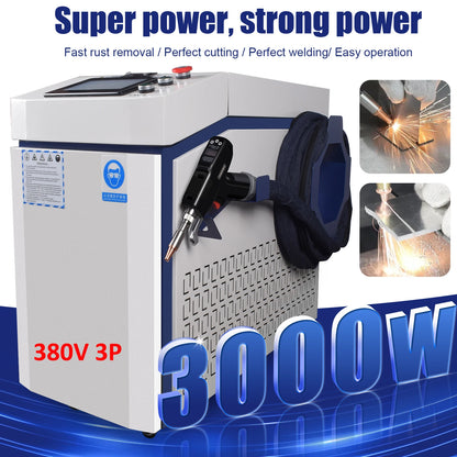 4-in-1 3000W Tragbarer Faserlaser-Schweißer