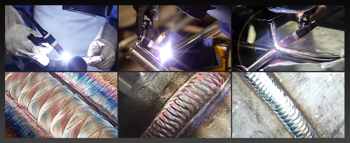 WIG-Schweißbrenner-Verbrauchsmaterial-Set – Stubby-Gaslinse und Düsen (49/71 PCS)