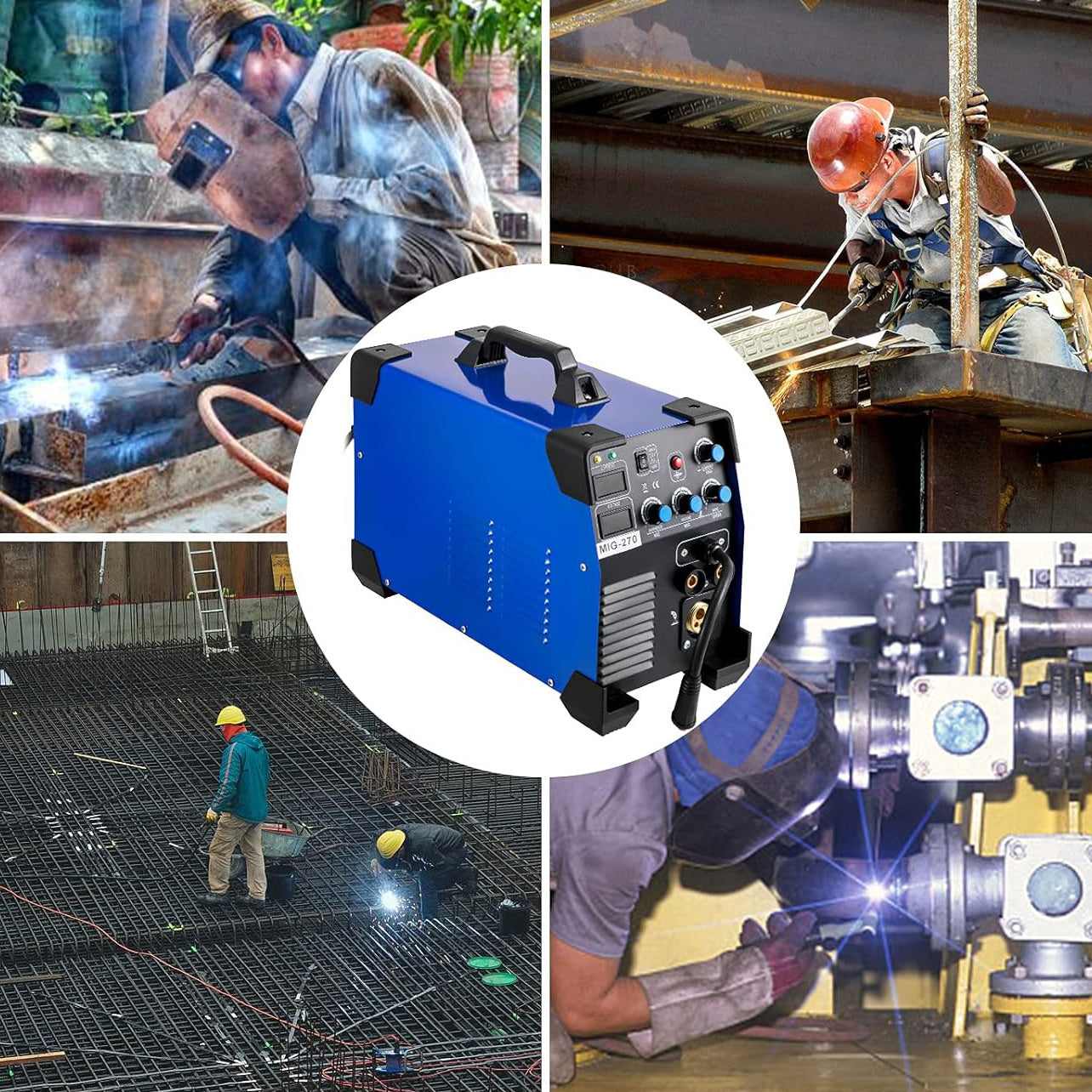 VEVOR 3-in-1 MIG/MMA/TIG Inverter Schweißmaschine
